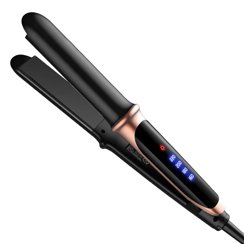 2-in-1 Electric Hair Straightening and Curling Plate