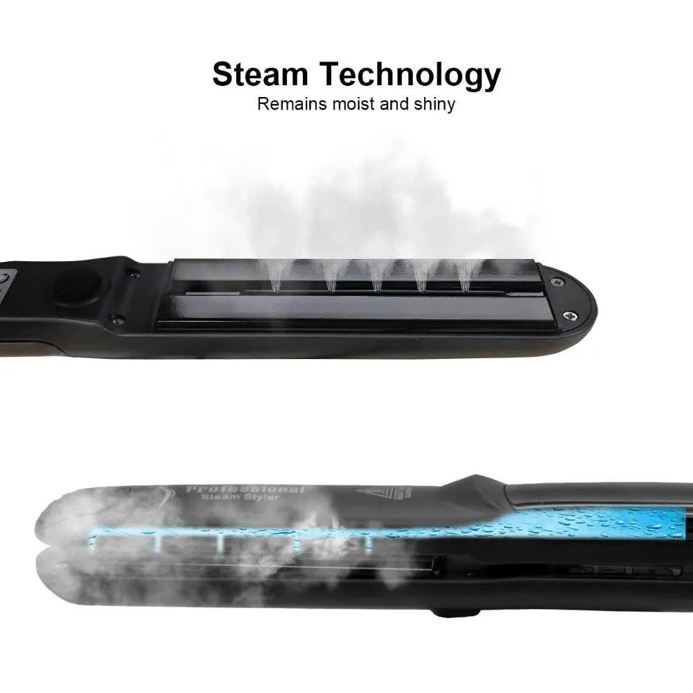 Professional Steam Hair Straightener