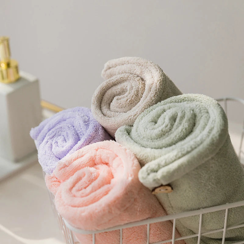 Hair Drying Turban Towel