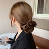 Stylish PU Leather Hair Scrunchies for Women and Girls