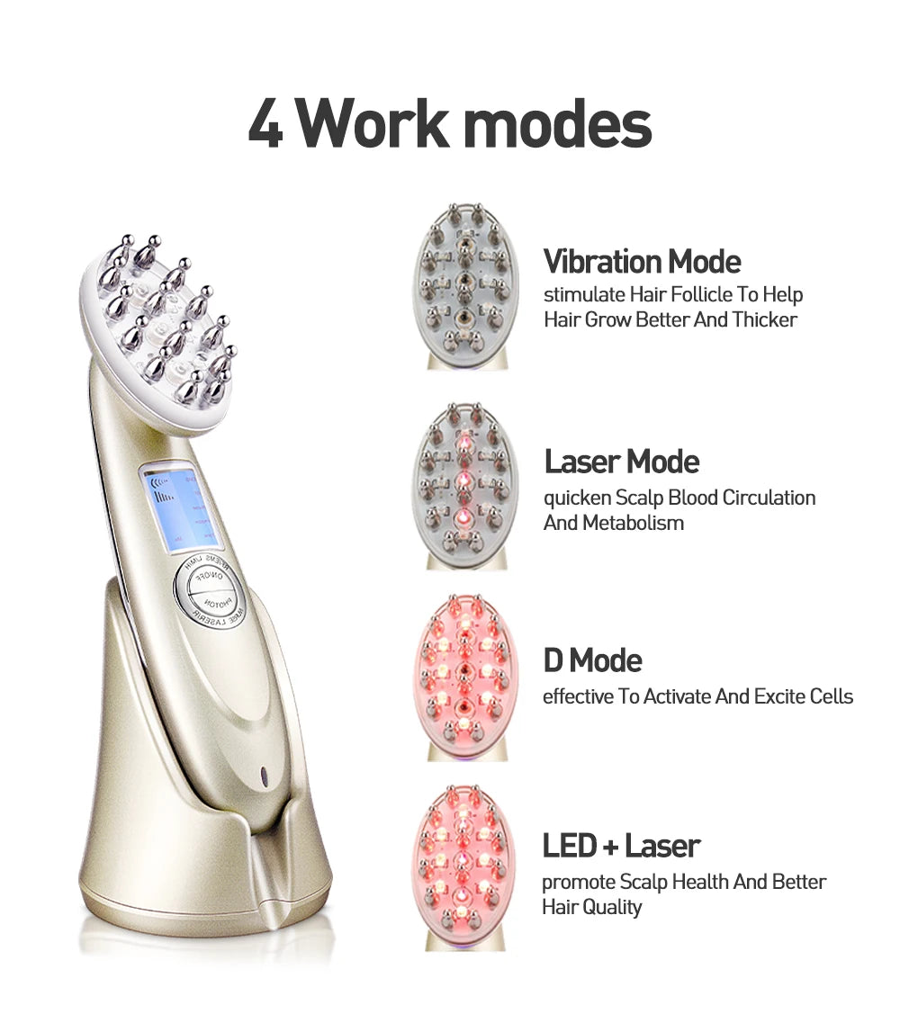 EMS Hair Loss Massager